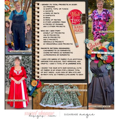 2025: My Year in Sewing - Right (p2)