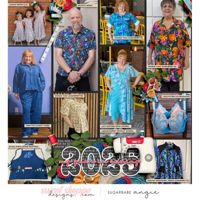 2025: My Year in Sewing - Left (p1)