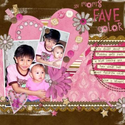 In Mom's Fave Color