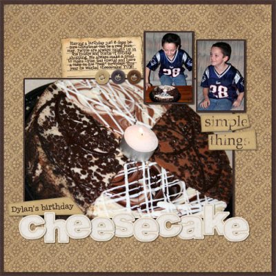 Dylans Birthday Cheesecake