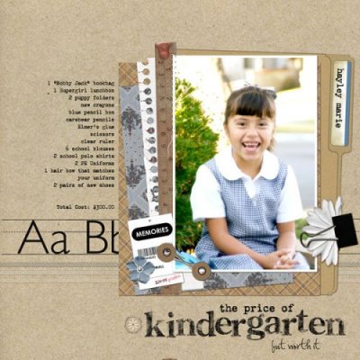 The Price of Kindergarten