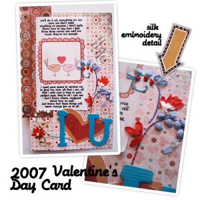 Hubby's VDay Card