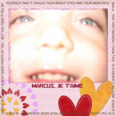 Marcus, Je T'Aime