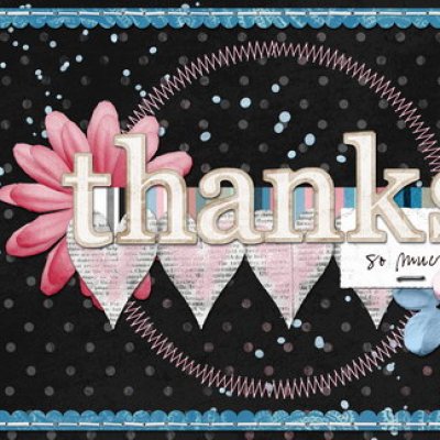 SWTSB#12 Challenge - Thank You Card