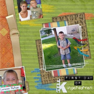 First Day of Kindergarten