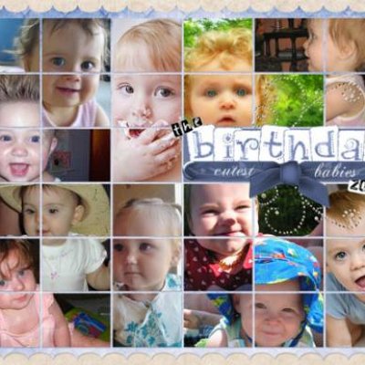 The Cutest Birthday Babies (card)