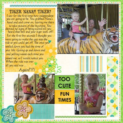 First Carousel Ride