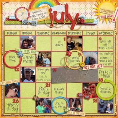 July Calendar