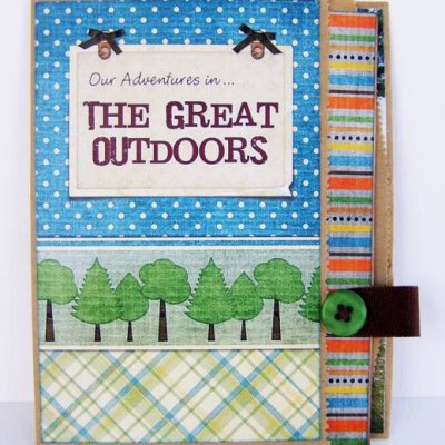 Camping Paper Bag Album