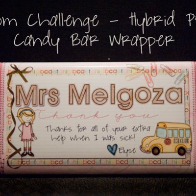 Candy Bar Wrapper