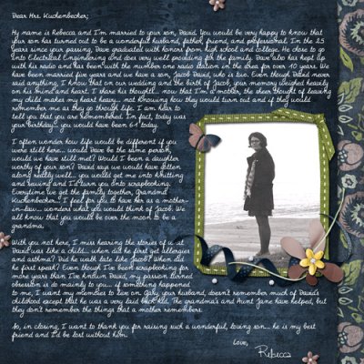 letter to my MIL