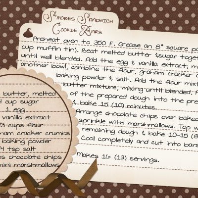 S'more cookie bar recipe