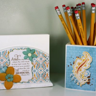 Altered Desk Accessories