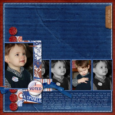I voted