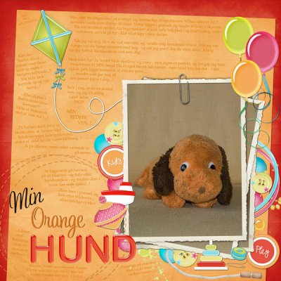 My Orange dog