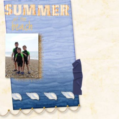 Summer at the beach