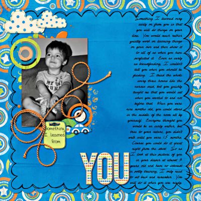 You