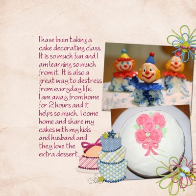 cake decorating