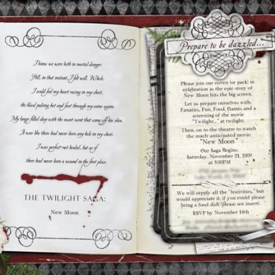 Twilight Invitation - Inside (Part 2)