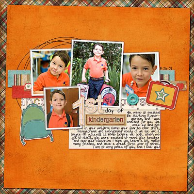1st Day of Kindergarten