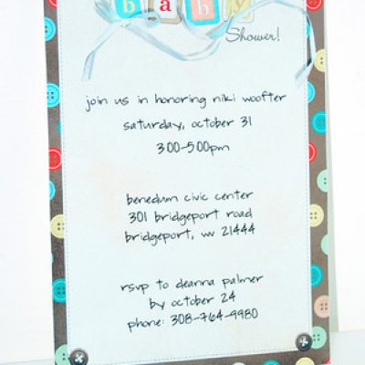 Baby Shower Invitation