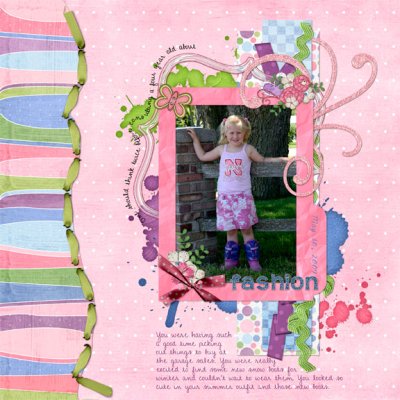 Four Year Old's Fashion