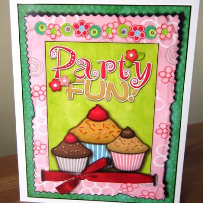 Party Cupcake Card