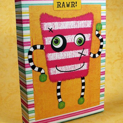 Monster Rawr Candy Box