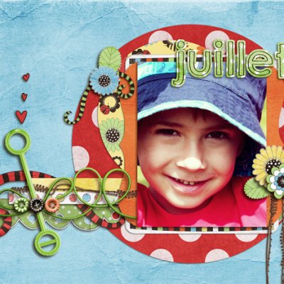 Calendar Topper - July