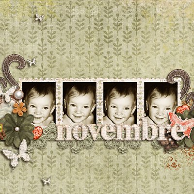 Calendar Topper - November