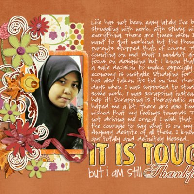 It Is Tough...