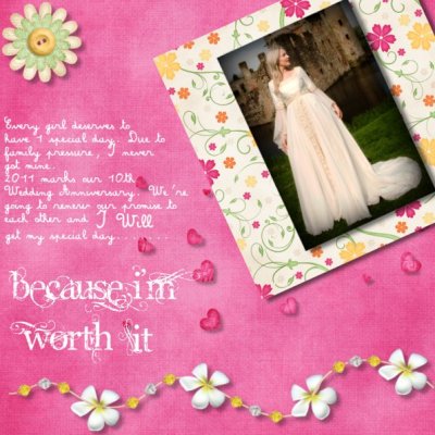 Because I'm worth it