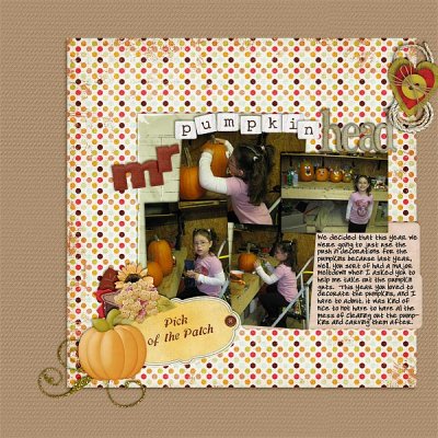 Mr Pumpkin Head