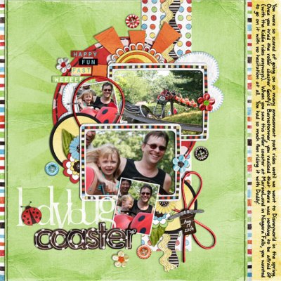 Ladybug Coaster
