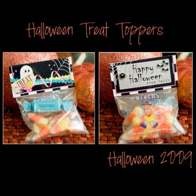 Treat Toppers Halloween 2009