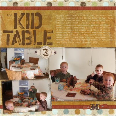 Kid table