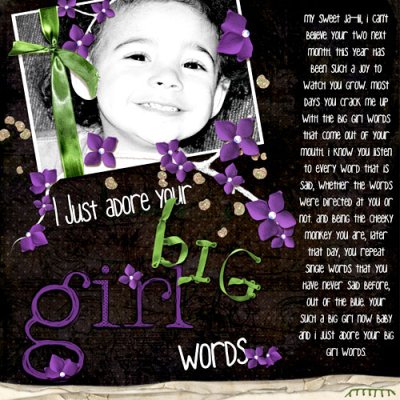 Big Girl Words