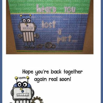 Get Well Card:  Lost a part?