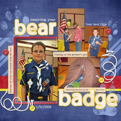Bear Badge