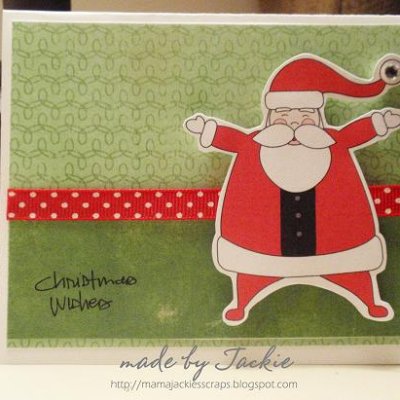Christmas Wishes Santa Card