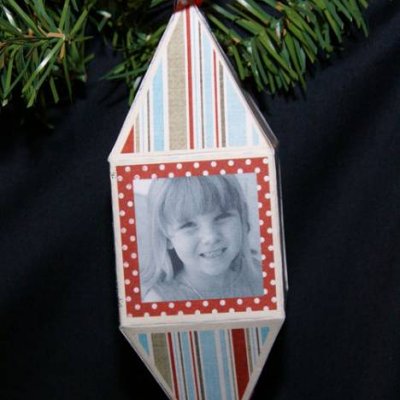 Hybrid - Photo Drop Ornament