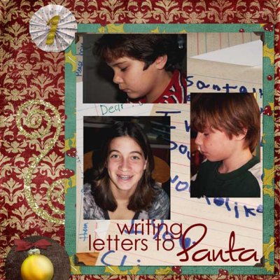 Writing Letters to Santa