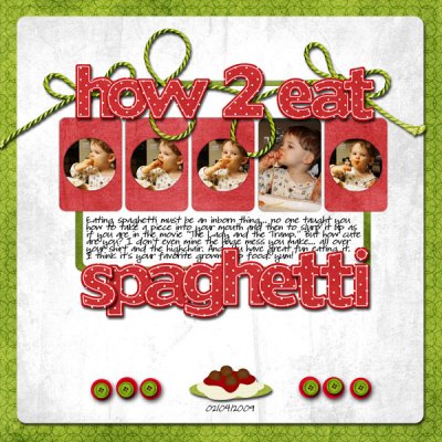 How 2 eat spaghetti