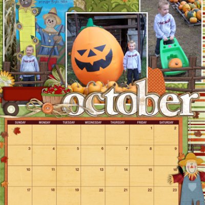 October Calendar Page 2