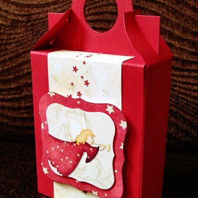 Holiday Angel Gable Box