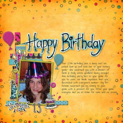Happy Birthday
