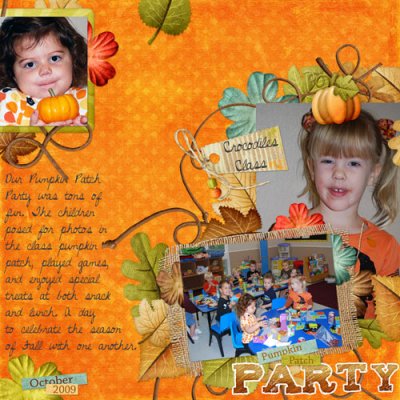 Pumpkin Patch Party 1