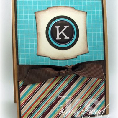 Monogram card