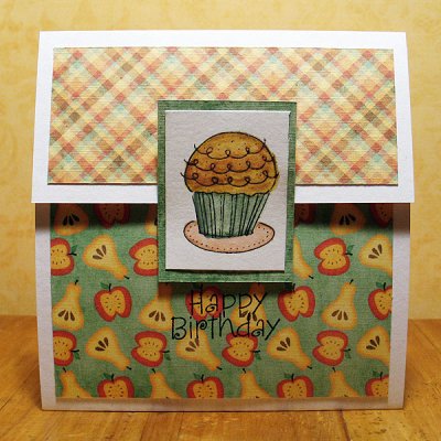 Cupcake Birthday GC Holder