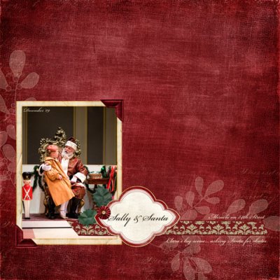 Sally and Santa